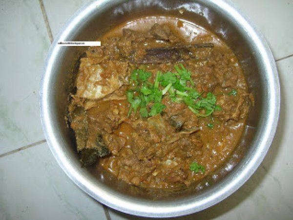 Goat Head Curry