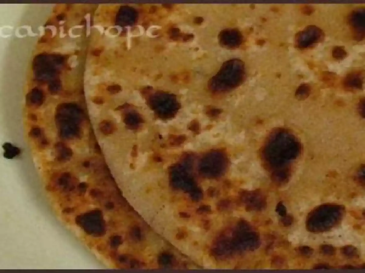 GOBI PARATA (Cauliflower Stuffed Chapati or Roti) - photo 3