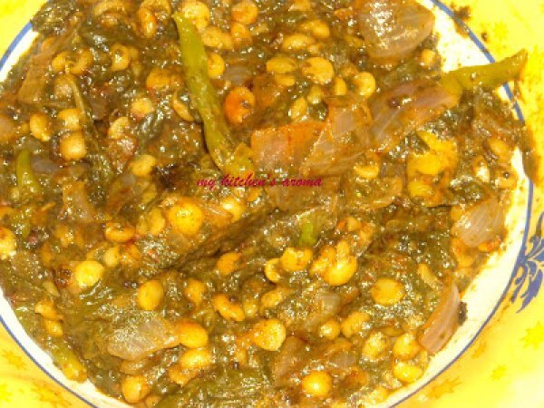 Gongura/Puntikura/Ambaadi/Sorrel Channa dal Curry