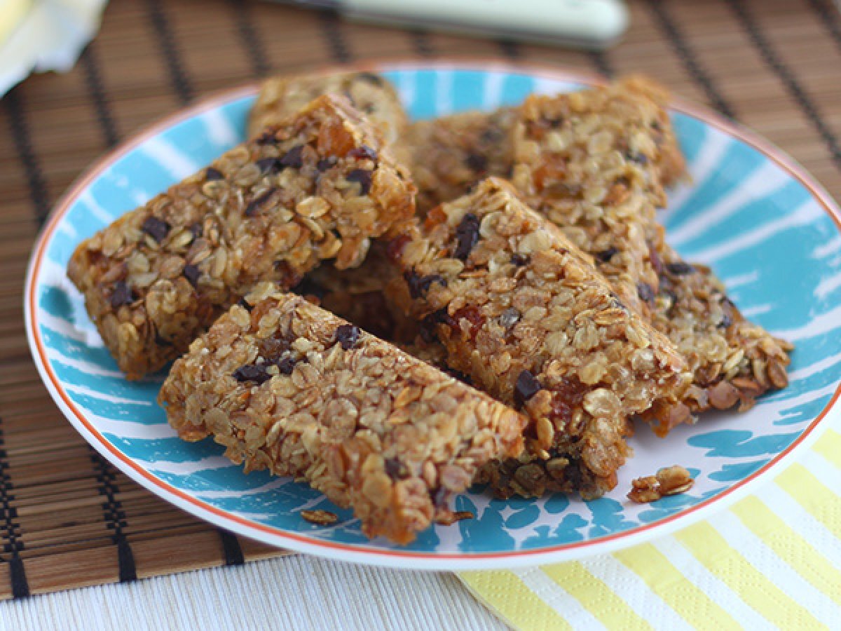 Granola energetic bars - Video recipe!