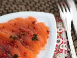 Gravlax, Swedish-style marinated salmon, photo 1