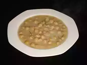 Greek chickpea soup recipe (revithia)