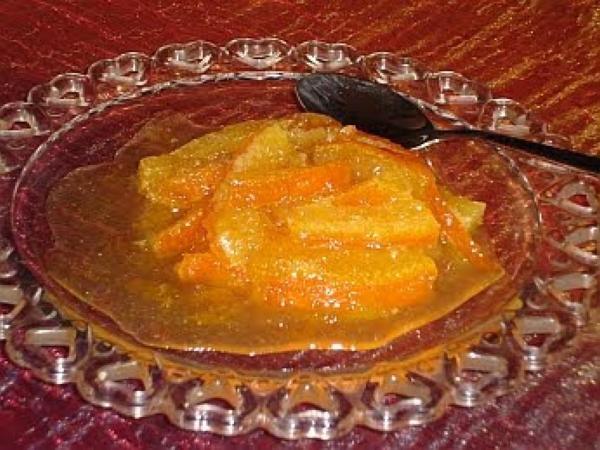 Greek Orange Spoon Sweet (Gliko Koutaliou Portokali)