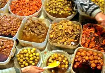 Green chilli pickle recipe & mixed vegetable achar
