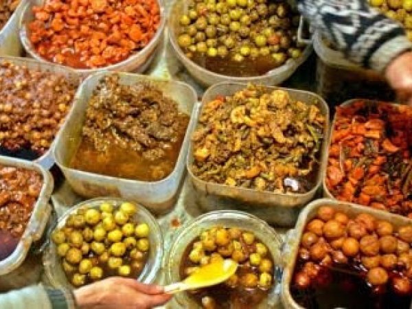 Green Chilli Pickle & Mixed Vegetable Pickle ( Achar )