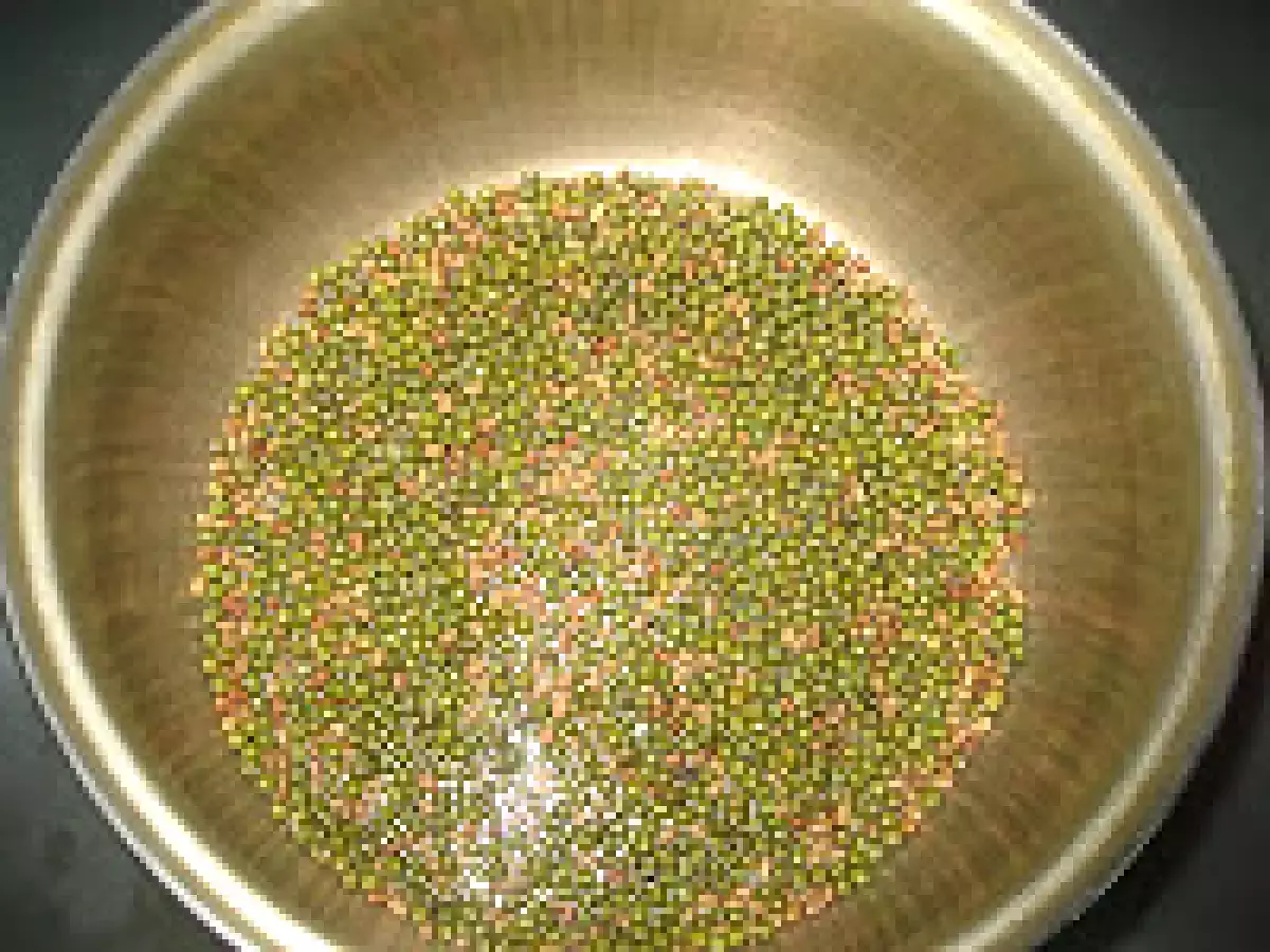 Green Gram and Moth Beans Daal (Moong Sabut aur Moth) - photo 2