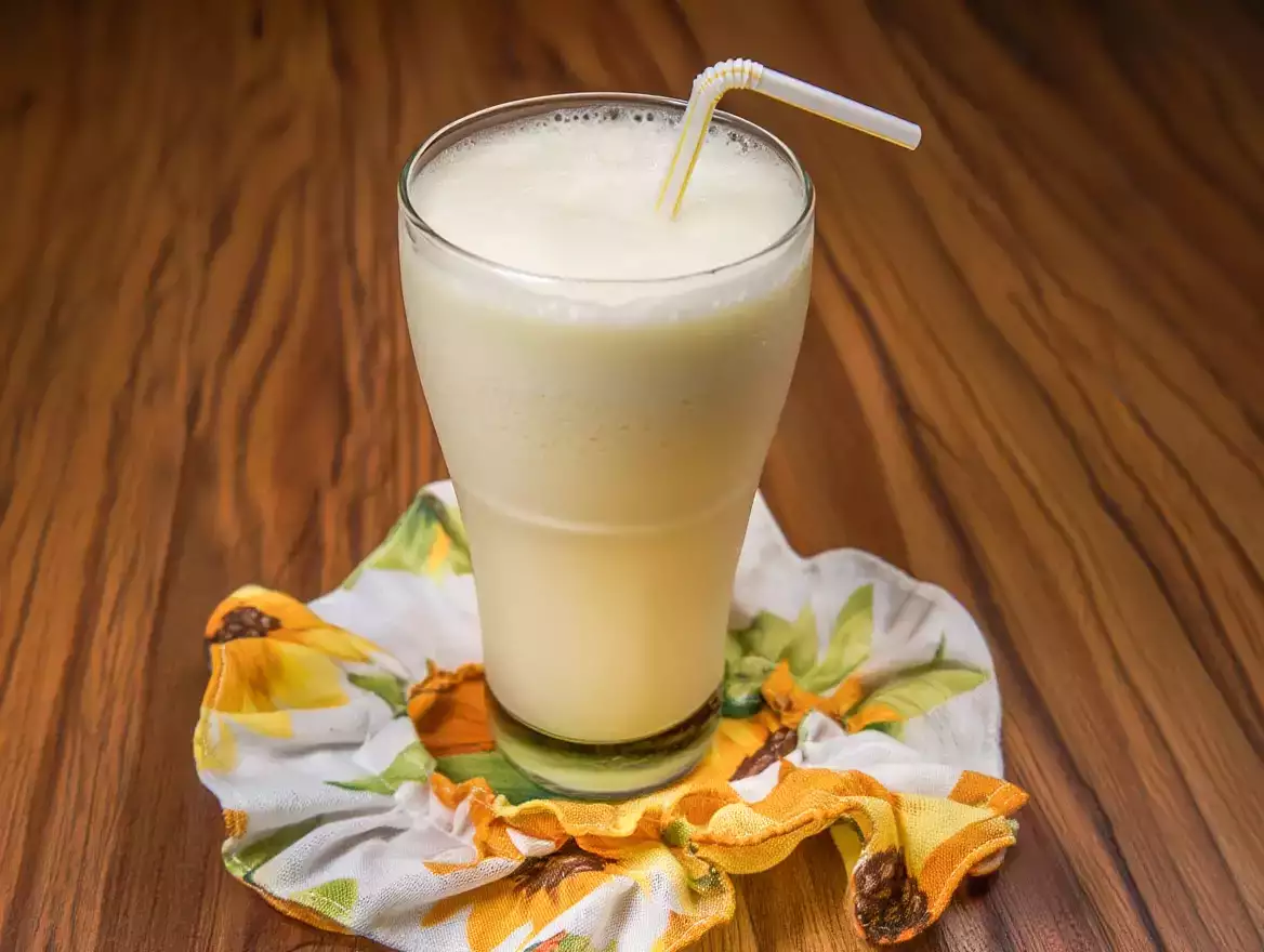 Green mango shake recipe (smoothies)