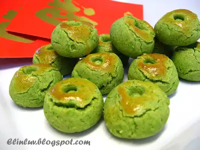Green peas cookies recipe