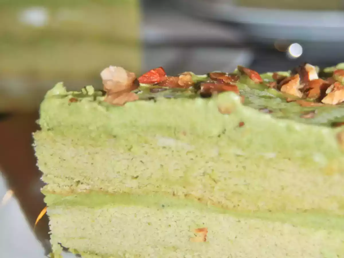 Green Tea Ice Cream Cake