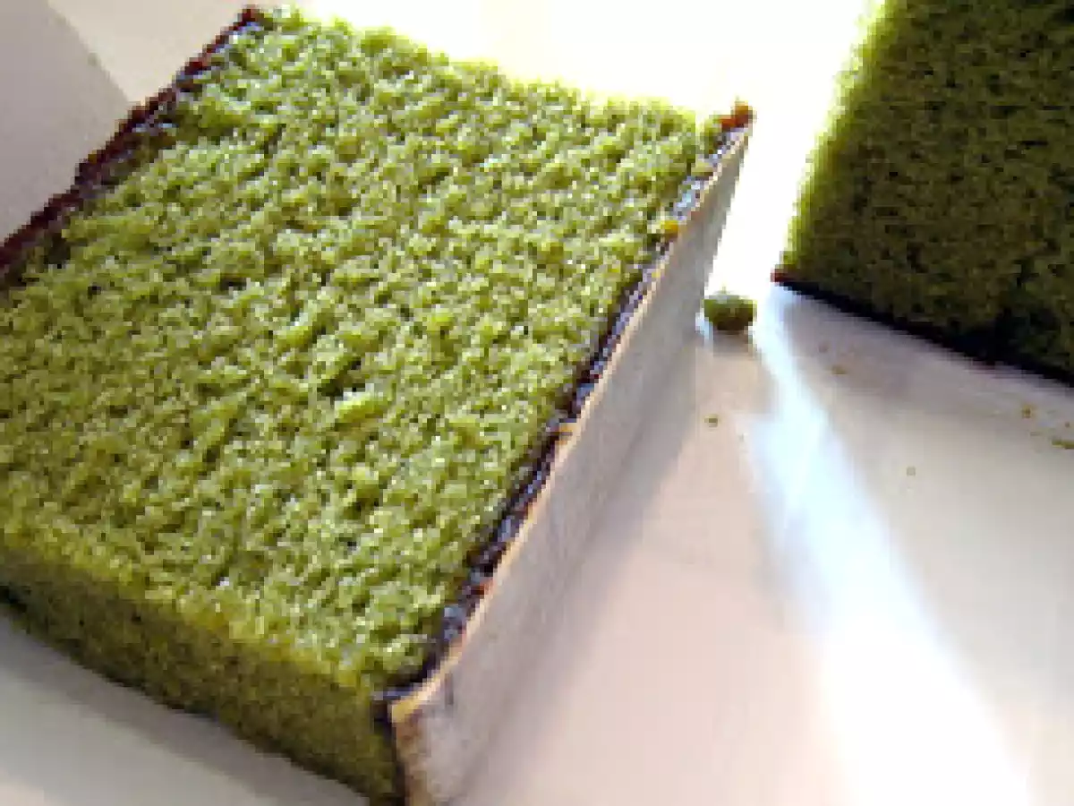 Green Tea Kasutera/Castella Cake