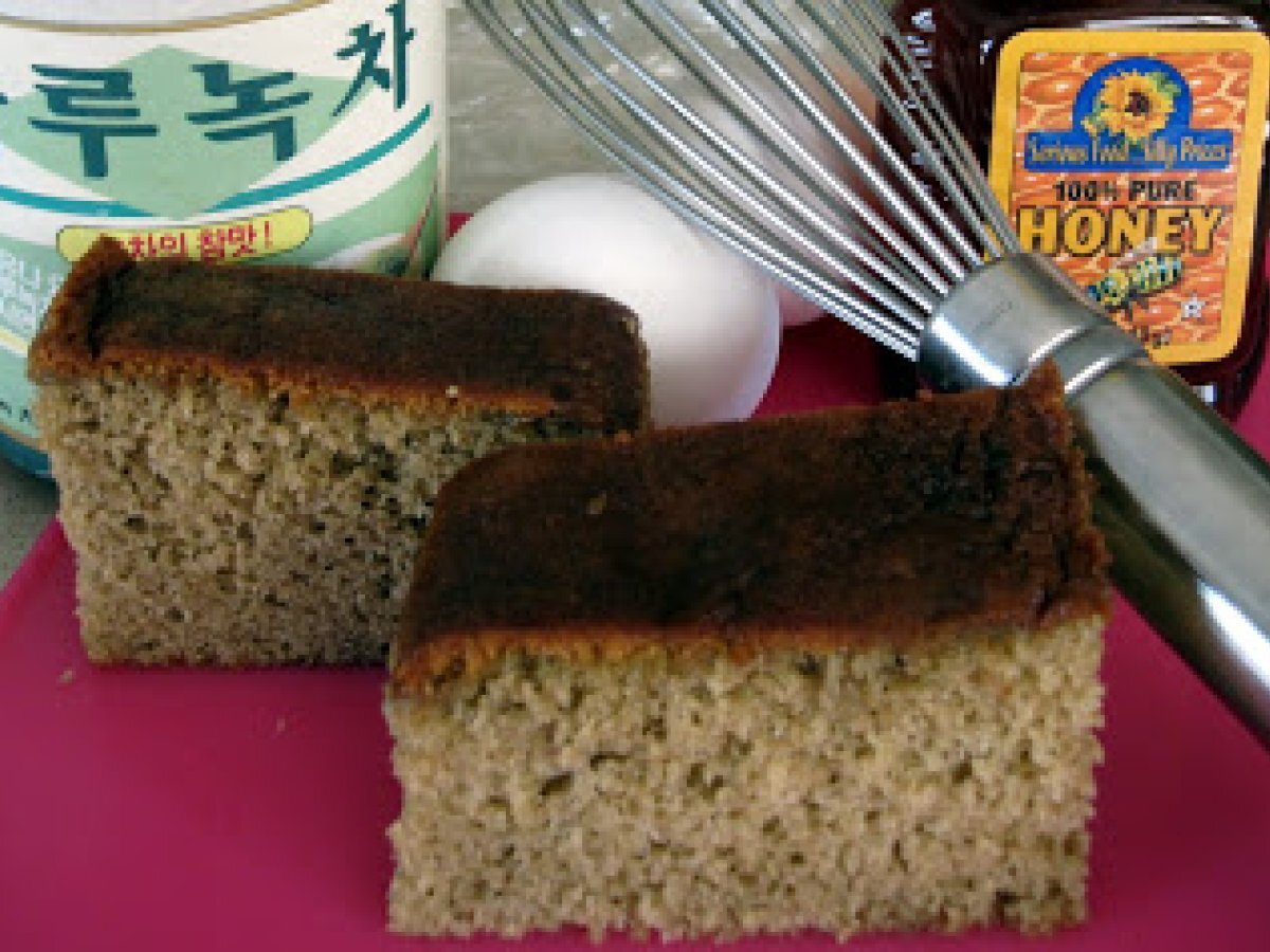 Green Tea Kasutera/Castella Cake - photo 3