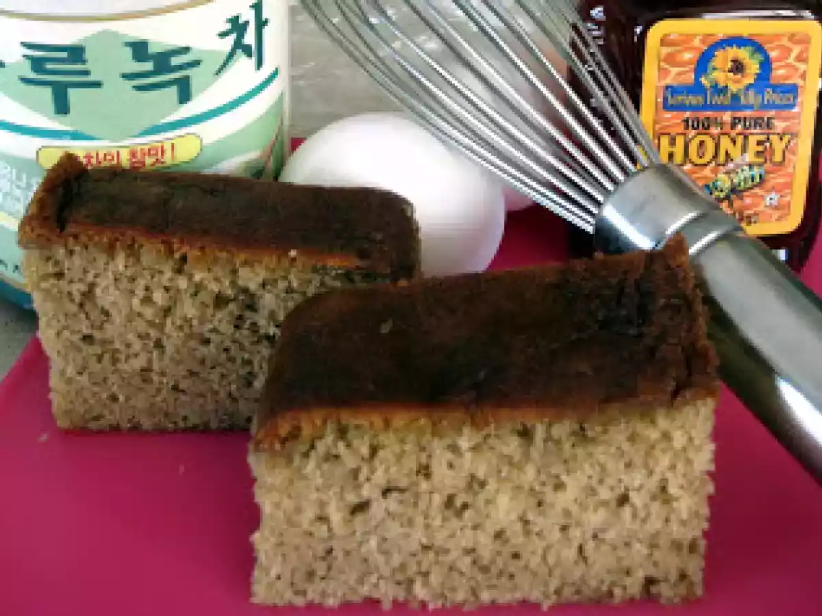 Green Tea Kasutera/Castella Cake - photo 3
