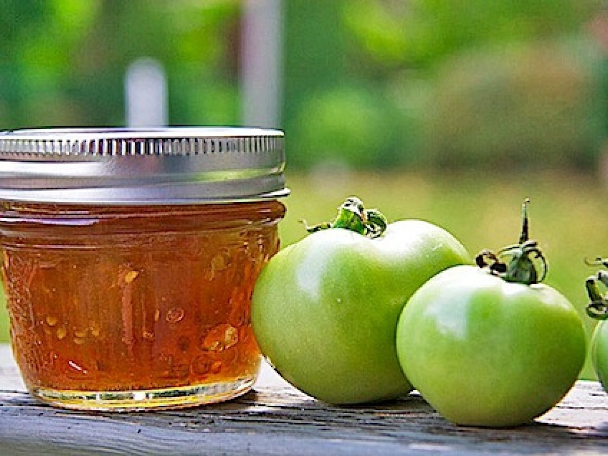 Green tomato marmalade - Recipe Petitchef