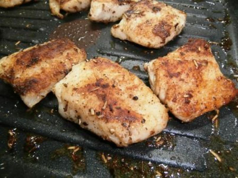 Grilled fish fillets, Recipe Petitchef