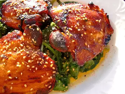Grilled korean chicken recipe