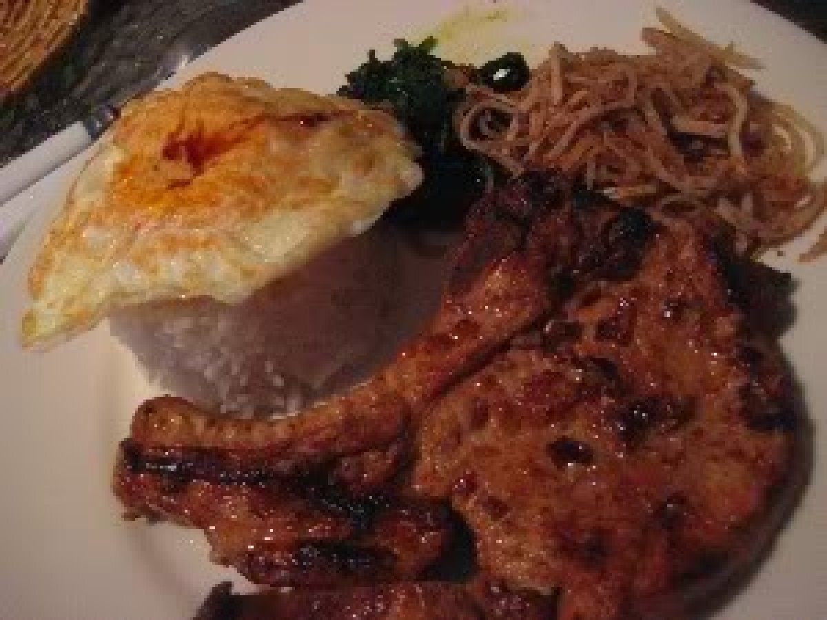 Grilled Pork Chops (Suon Nuong) on Rice - photo 2