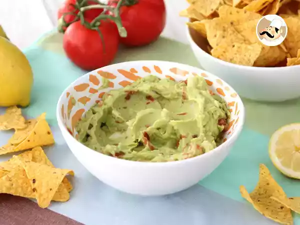 Recipe Guacamole express, step by step