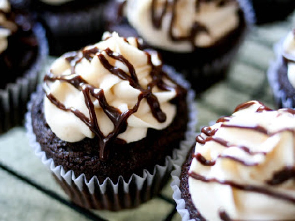 Guinness & Bailey's Irish Cream Cupcakes