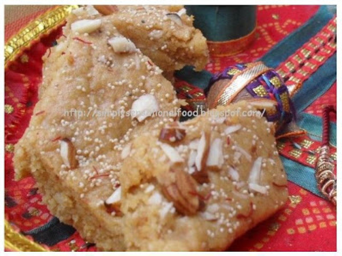 Gujarati Badam Pak- Almond fudge - photo 2