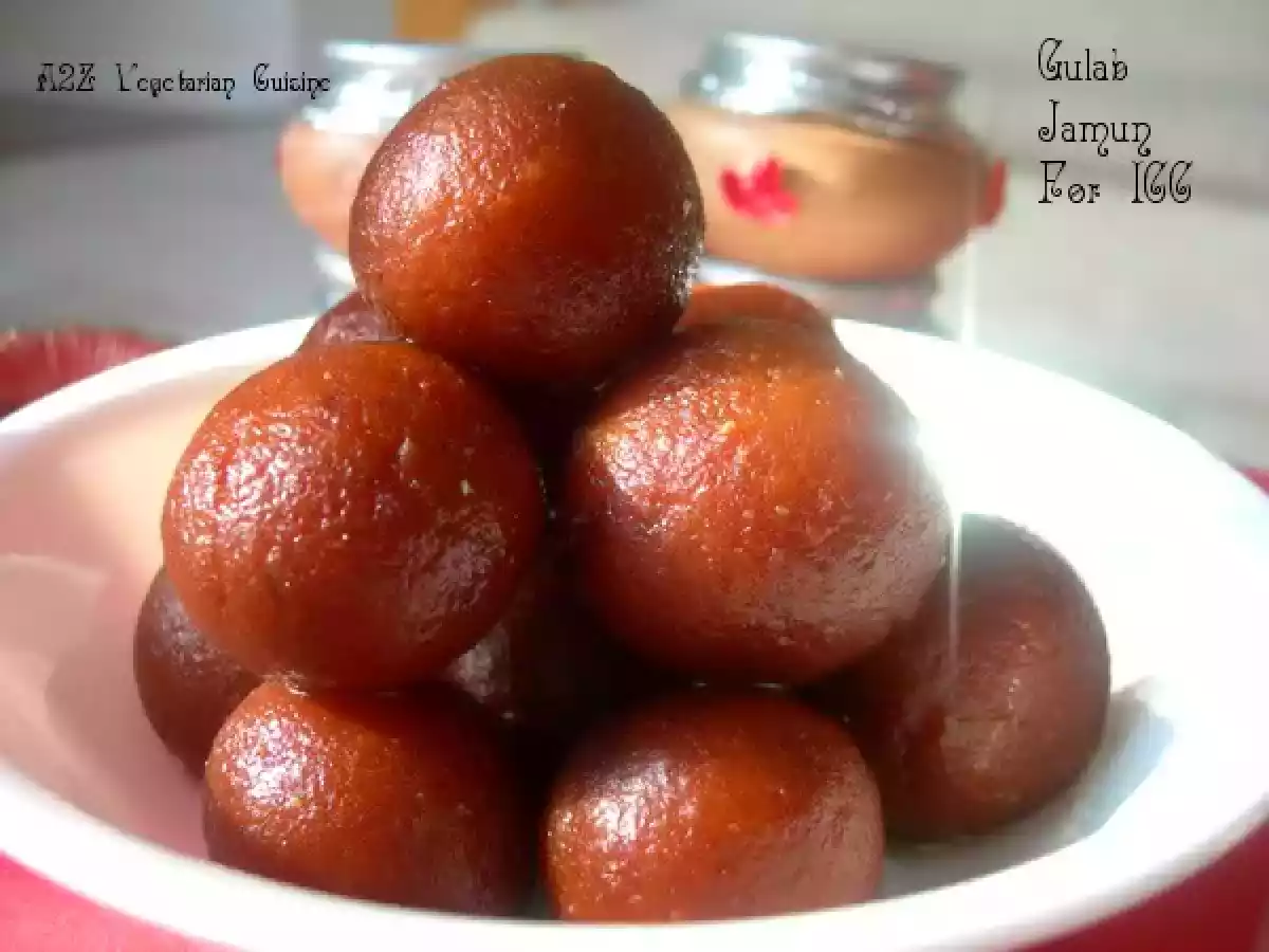 Gulab Jamun(Fried Milk Balls Soaked in Sugar Syrup) (ICC)