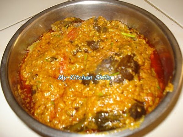 Gutti vankaya (Brinjal masala)