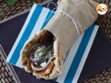 Gyros with halloumi, a vegetarian version of the Greek sandwich!, photo 3