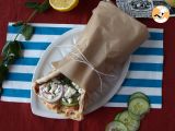 Gyros with salmon, the perfect Greek fish sandwich for summer!, photo 2