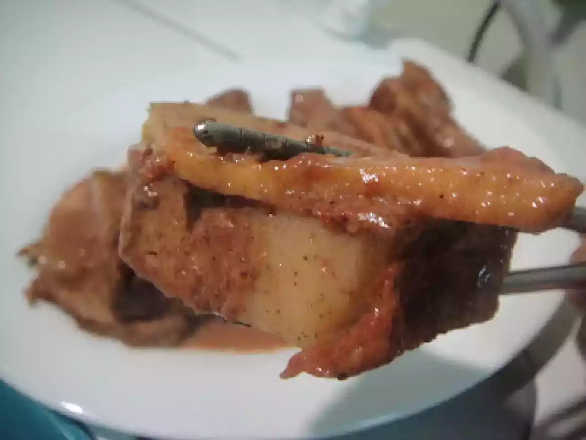 Hakka Steamed (Vegetarian) Pork with Yam - photo 3