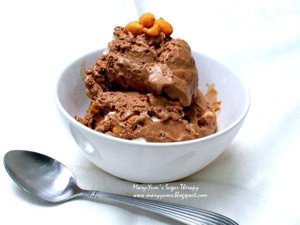 Halal Rocky Road Ice Cream