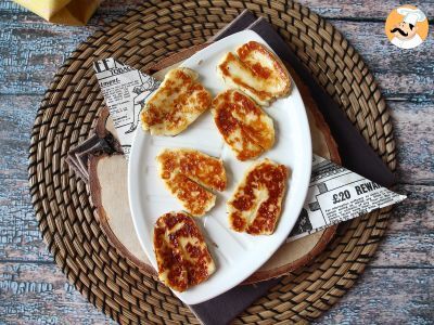 Halloumi pan-fried sweet and sour with honey and rosemary - photo 5