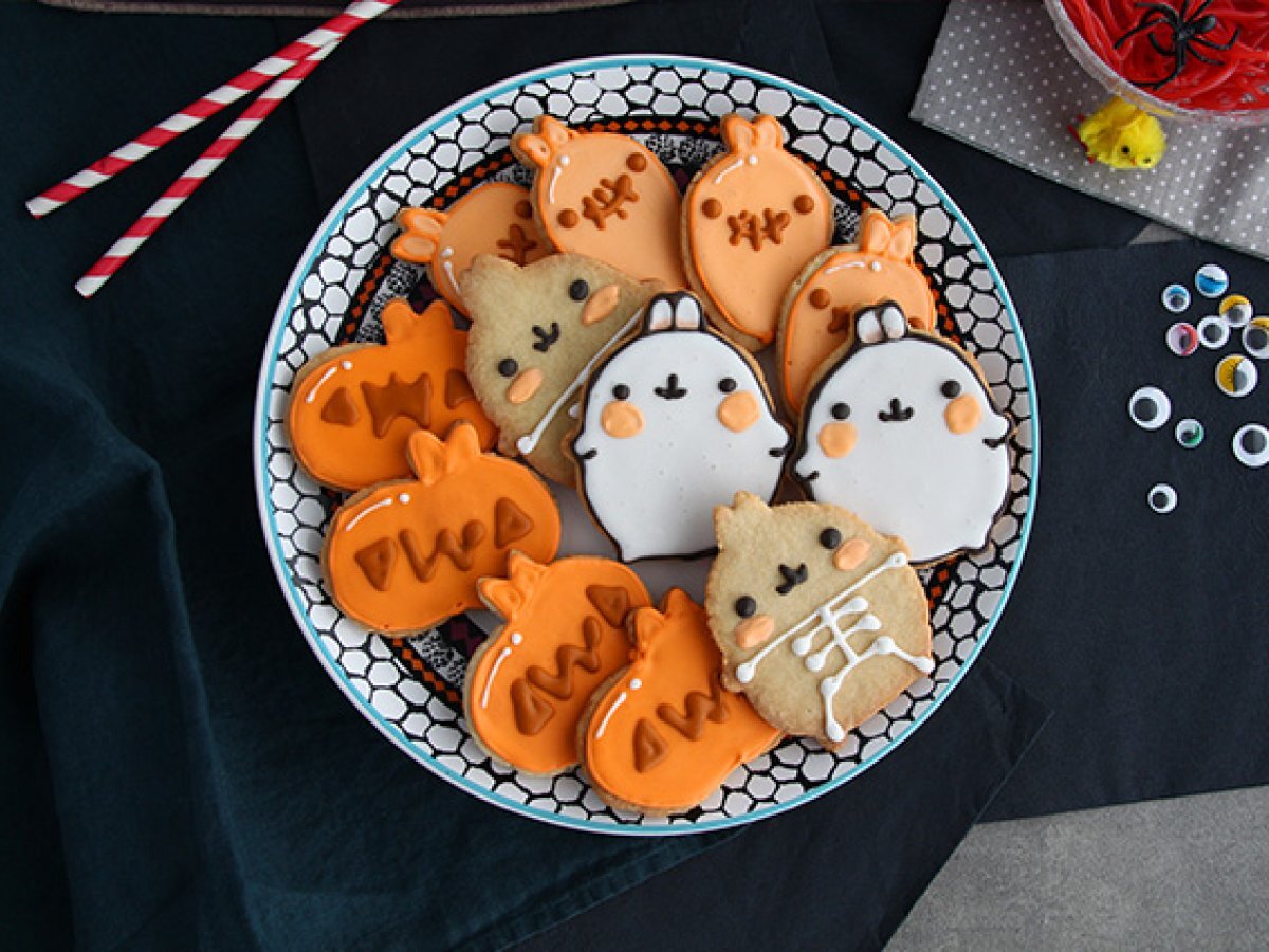 Halloween Molang biscuits