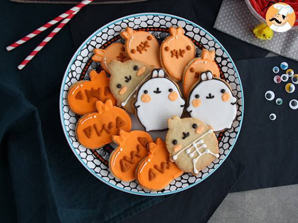 Halloween molang cookies