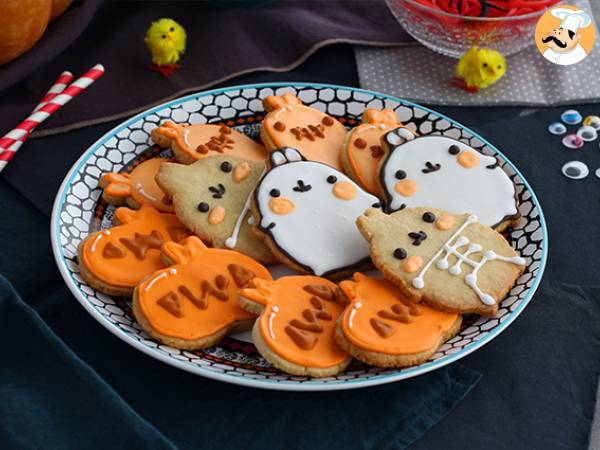 Halloween molang cookies - photo 2