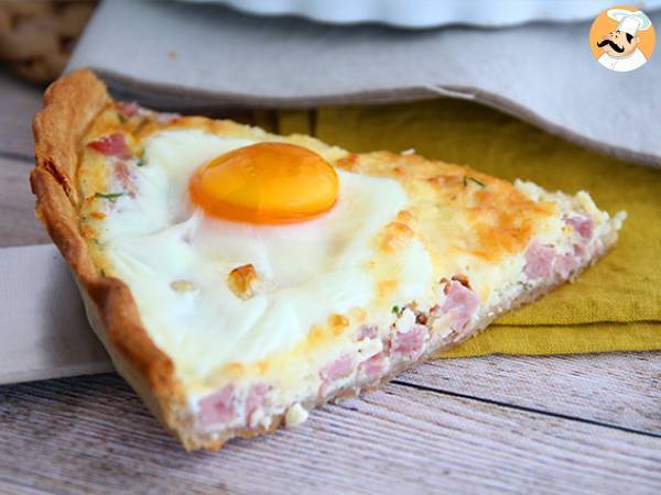 Ham and egg quiche - photo 3