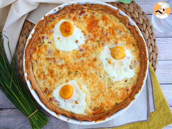 Ham and egg quiche - photo 4