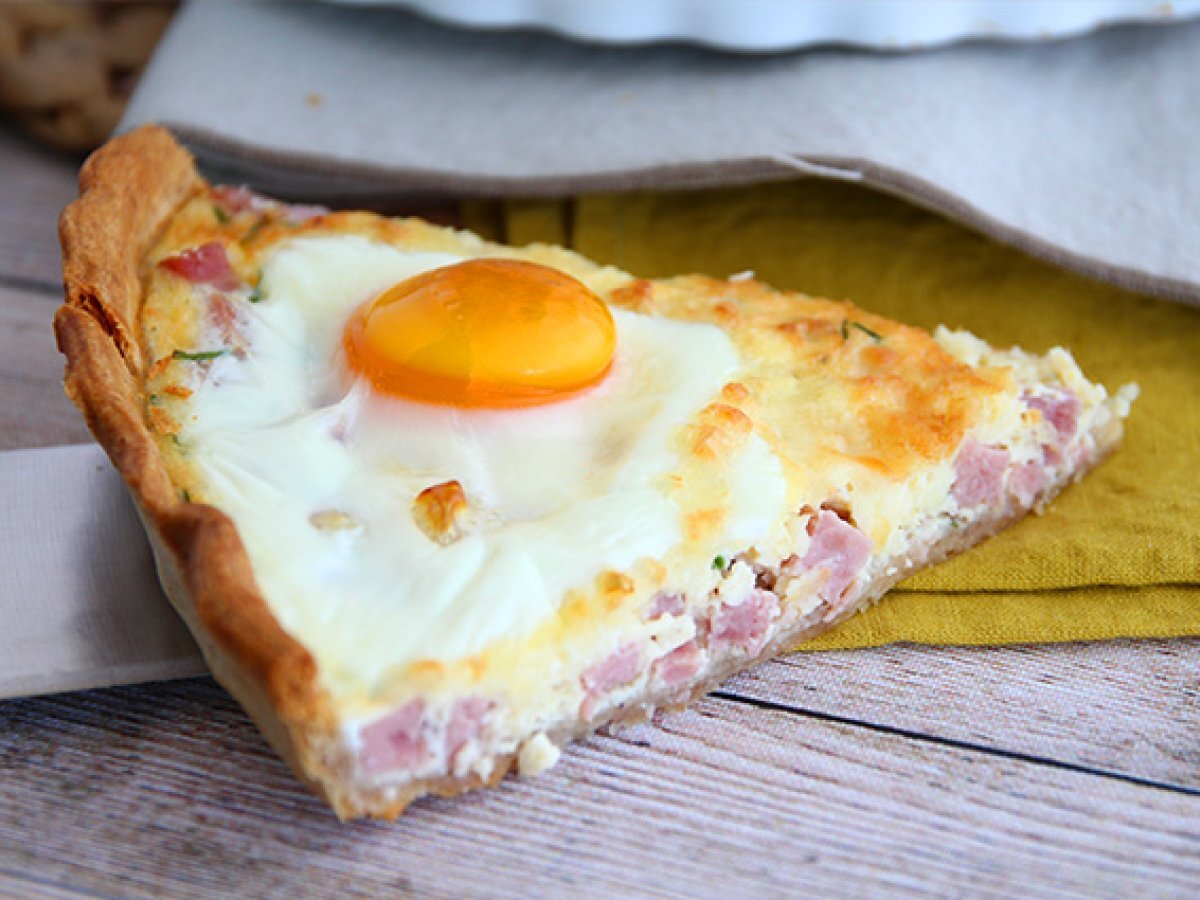 Ham and eggs quiche - photo 3