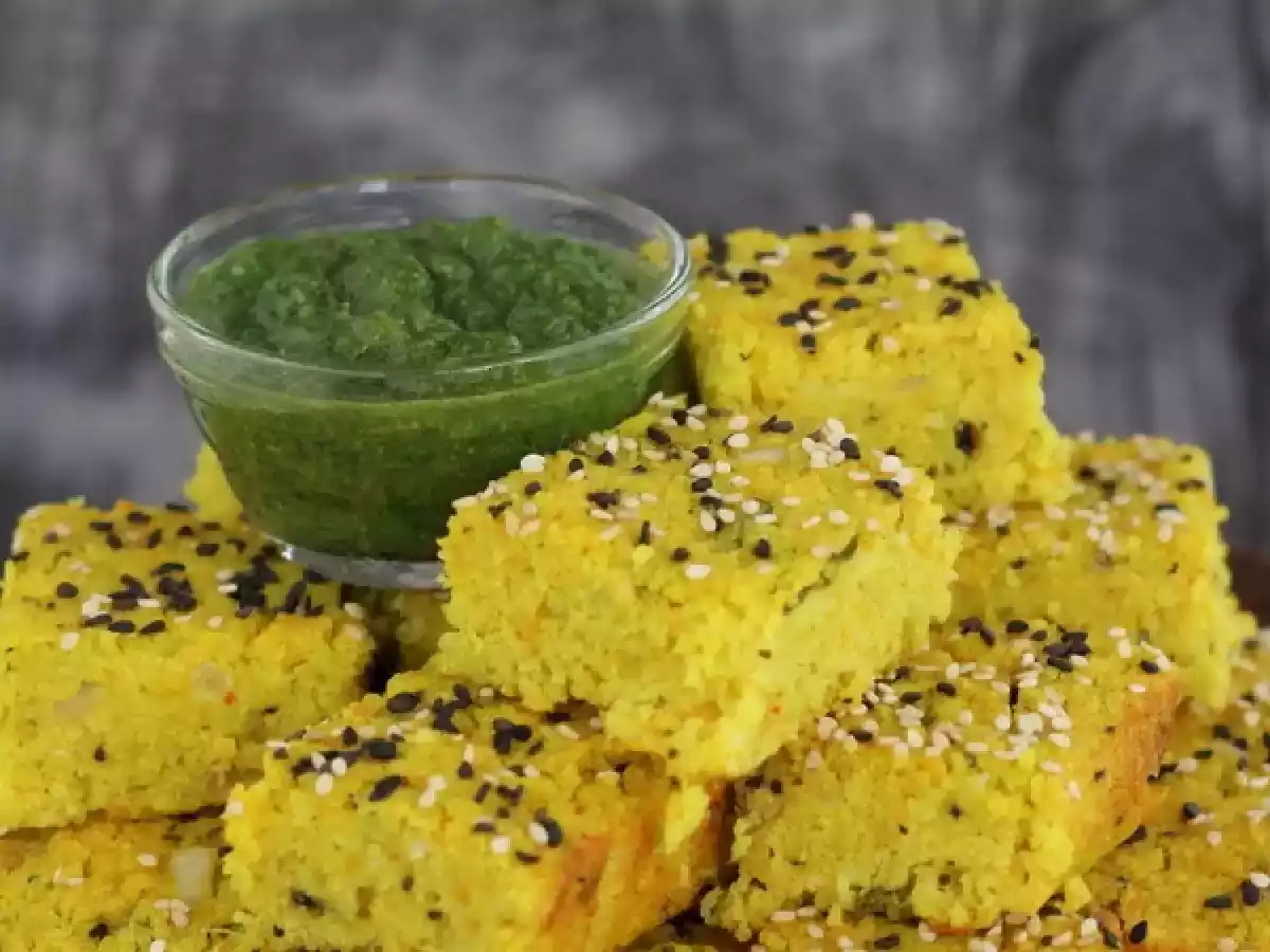 Handvo (Savory Rice & Lentil Cake)