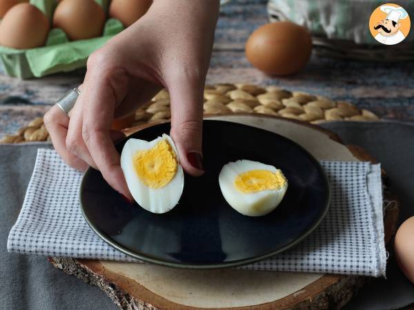 Hard-boiled eggs but cooked in airfryer - photo 3