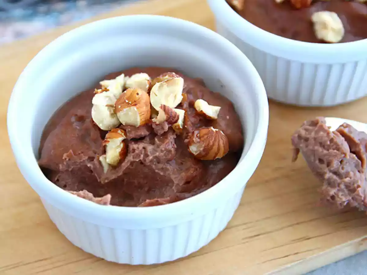 Hazelnut custard (vegan and gluten-free dessert) - photo 4