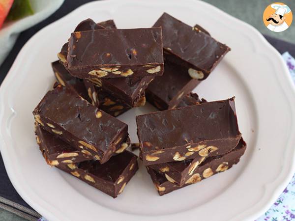 Hazelnut fudge - chocolate and hazelnut squares - photo 2