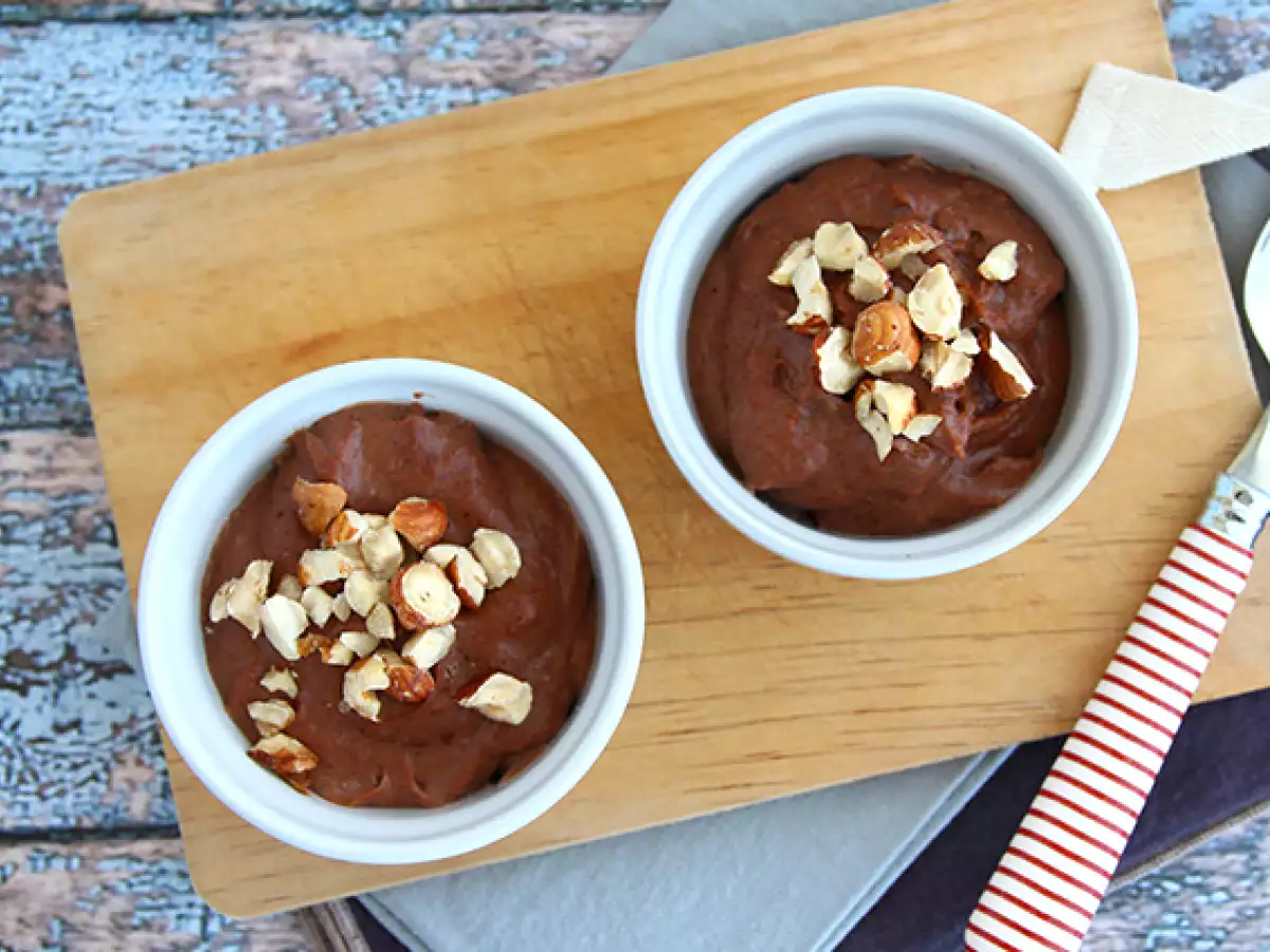 Hazelnut pudding (vegan and gluten-free dessert) - photo 3