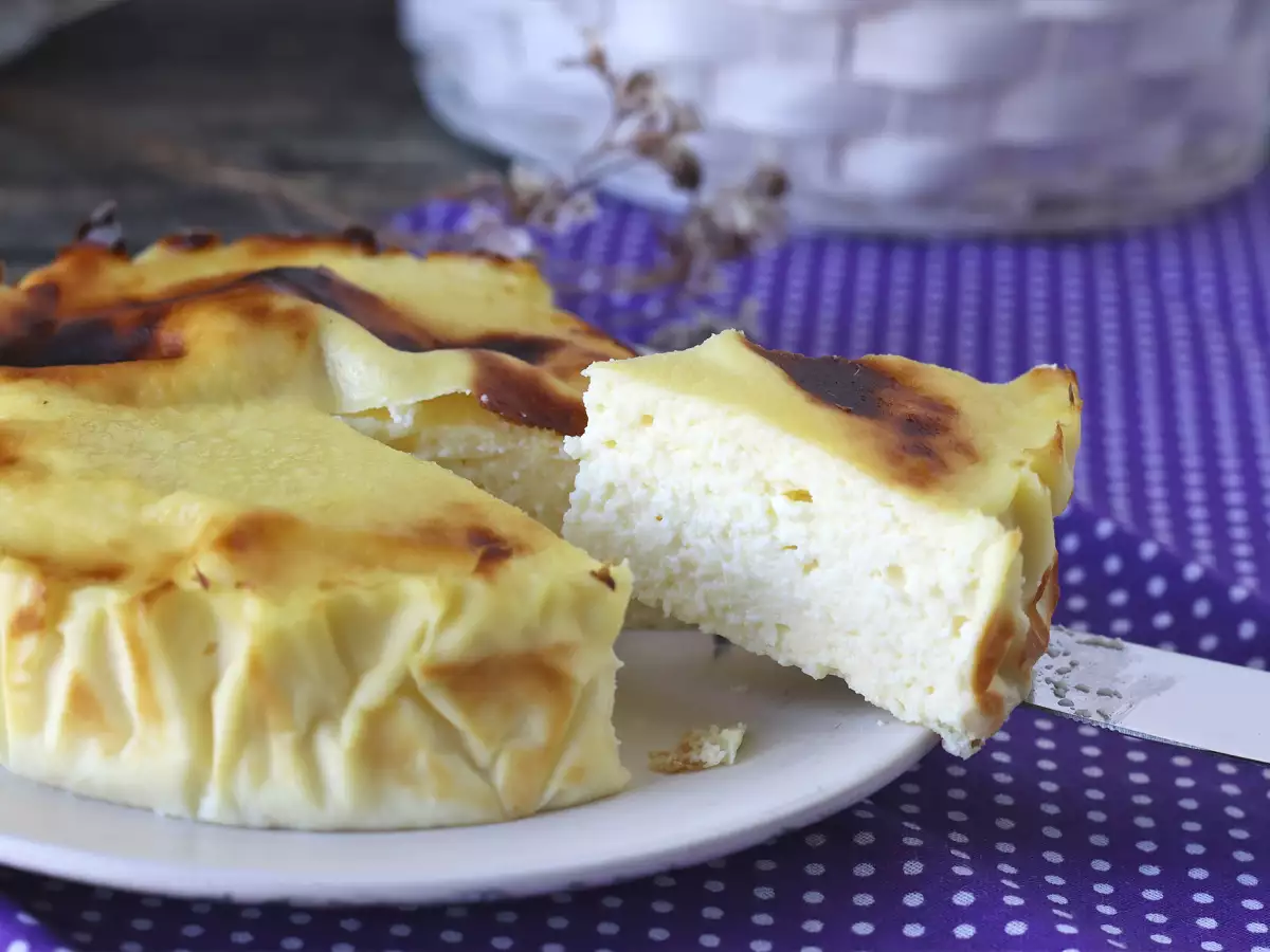 Healthy cheesecake in an air fryer - photo 2