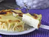 Healthy cheesecake in an air fryer, photo 1