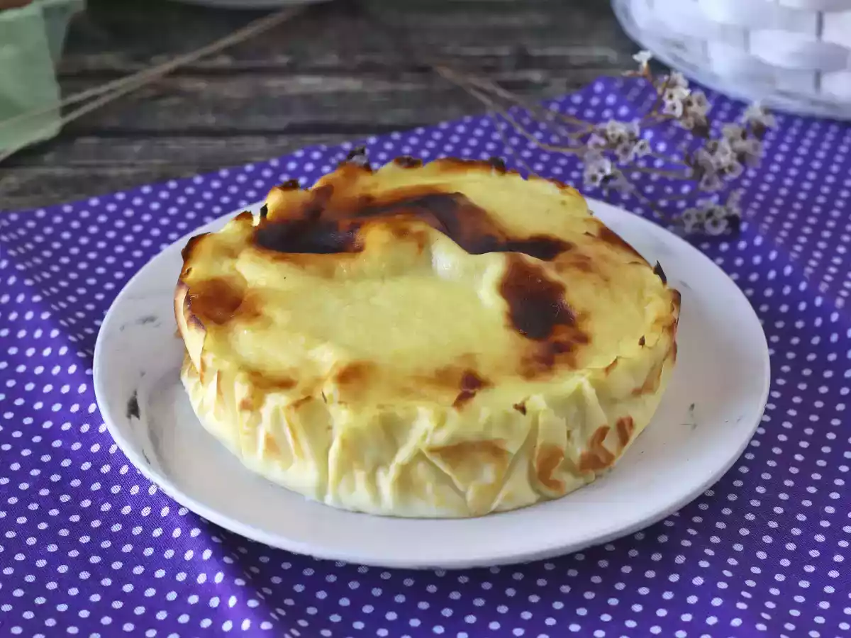 Healthy cheesecake in an airfryer - photo 4