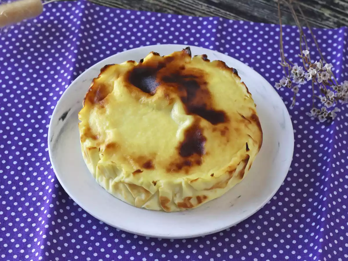 Healthy cheesecake in an airfryer - photo 5