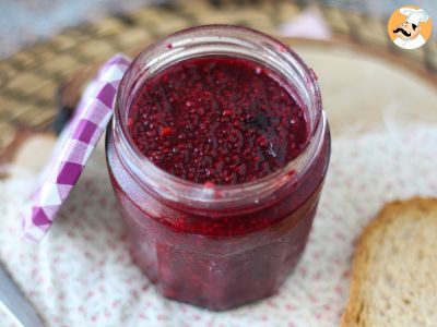 Healthy jam with berries and chia seeds - photo 3