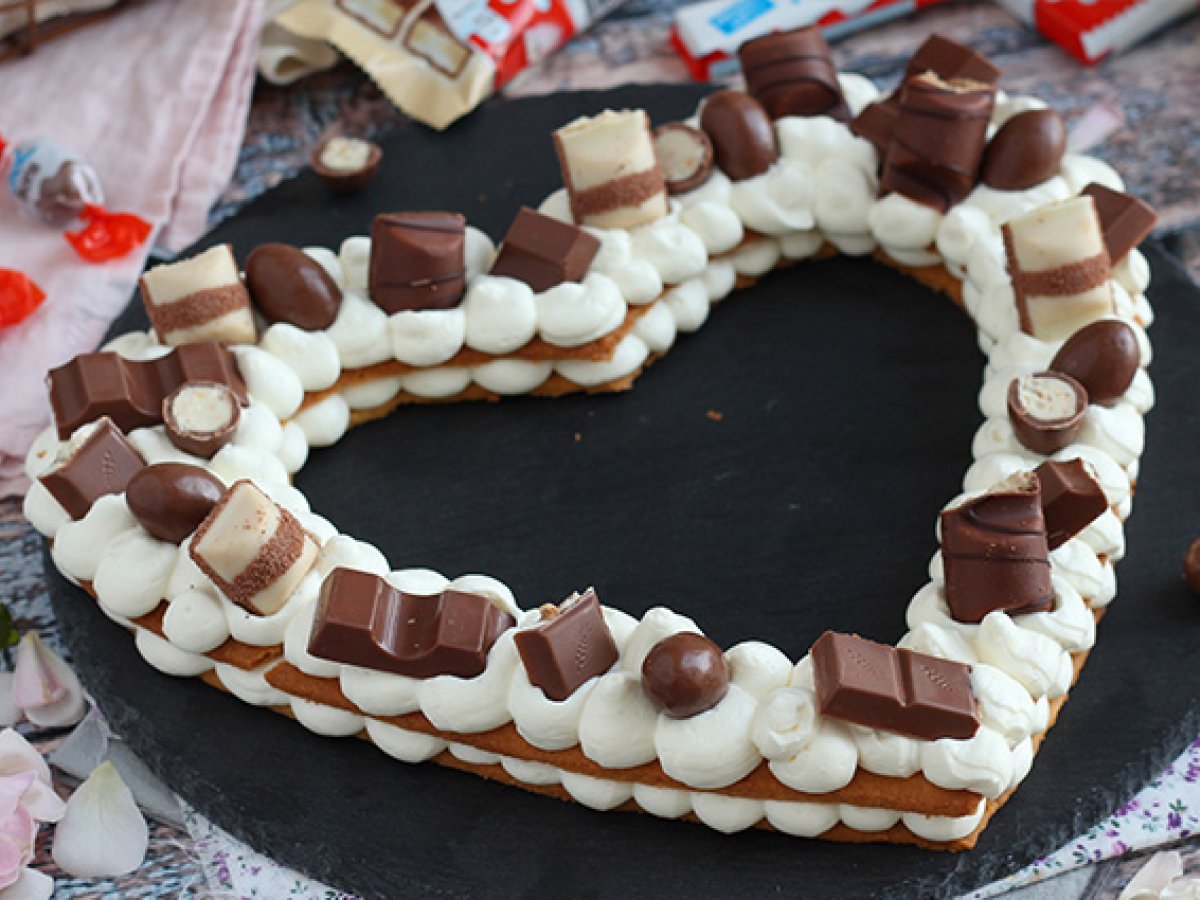 Heart cake Kinder - photo 4