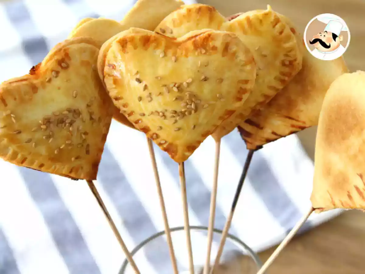 Heart-shaped pie pops for valentine's day - photo 3