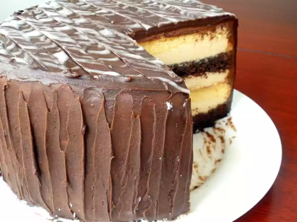 Heaven and Hell Cake