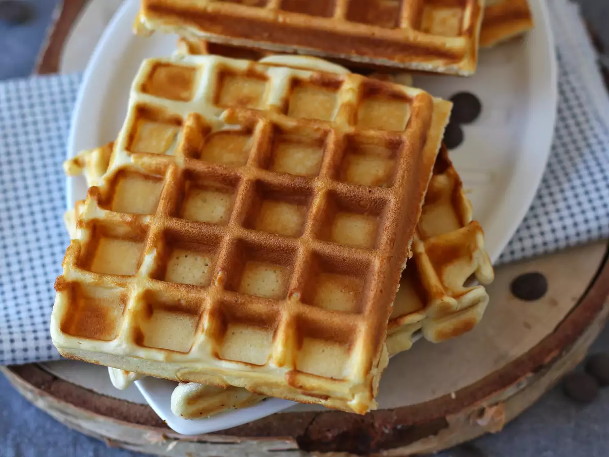 High-protein whey waffles - photo 5